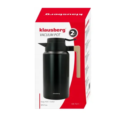 Klausberg Termos konferencyjny czarny pojemność 2000 ml - miniatura 2