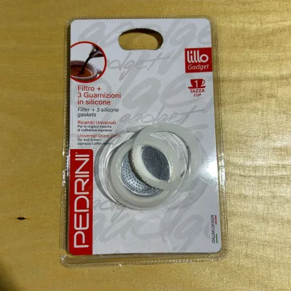 OUTLET Uszczelki i sitko do kawiarek aluminiowych Pedrini 1 tz - miniatura 1