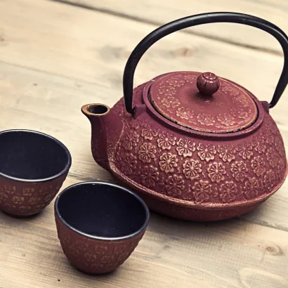 Bredemeijer Shanghai żeliwny zaparzacz i dwie czarki 600 ml - zdjęcie 2