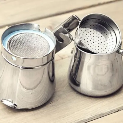 Giannini Giannina Restyling kawiarka stalowa na indukcję 6 tz / 300 ml srebrna - zdjęcie 4
