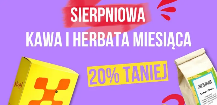 Kawa i Herbata Sierpnia! - PIXEL Colombia Grano de Oro Diente de Leon Honey i Lemon Grass 20% taniej!