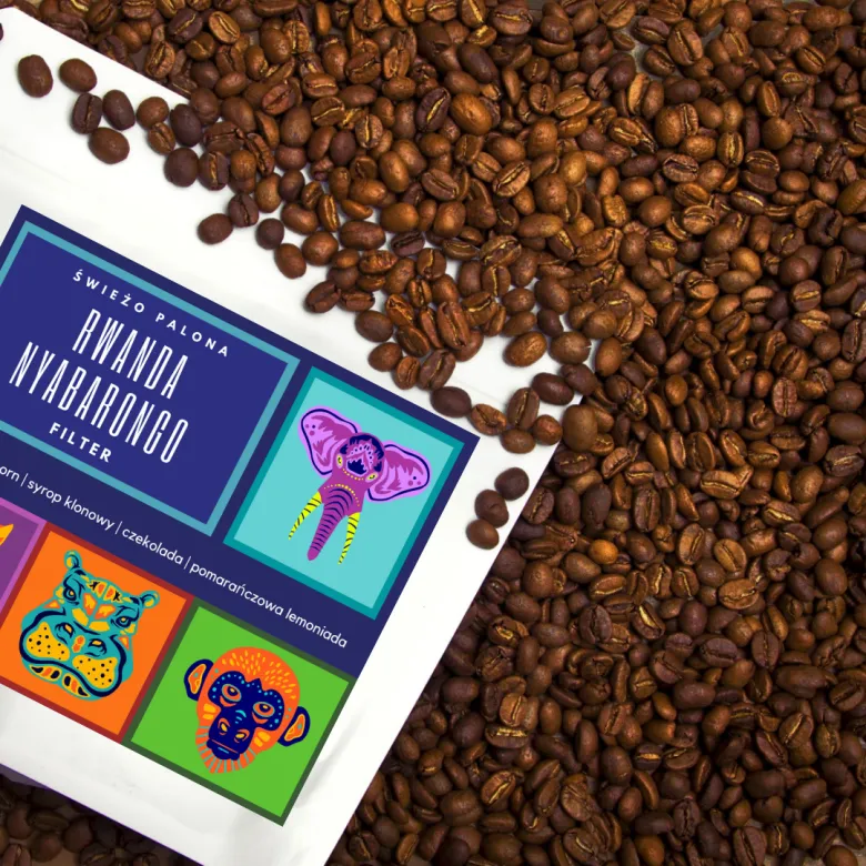 Rwanda Nyabarongo Washed 250g do przelewowy / drip / Chemex