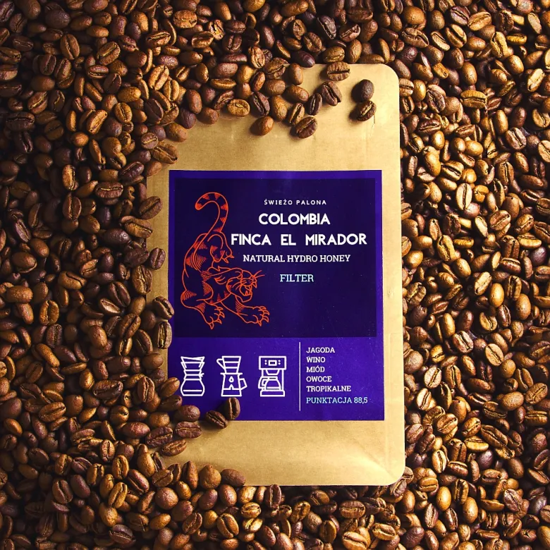Colombia Finca El mirador Bourbon Natural Hydro Honey 200 - zdjęcie 1