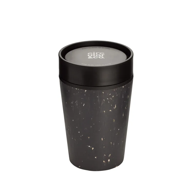 Kubek Circular Cup 227 ml kolor czarno - czarny - zdjęcie 1