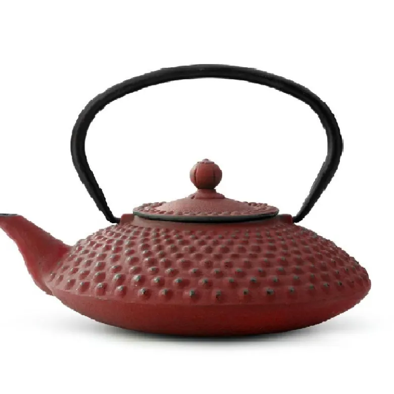 Bredemeijer Xilin żeliwny zaparzacz do herbaty czerwony 1250 ml