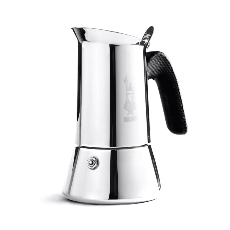 Bialetti New Venus kawiarka stalowa na indukcję 4 tz / 170 ml srebrna