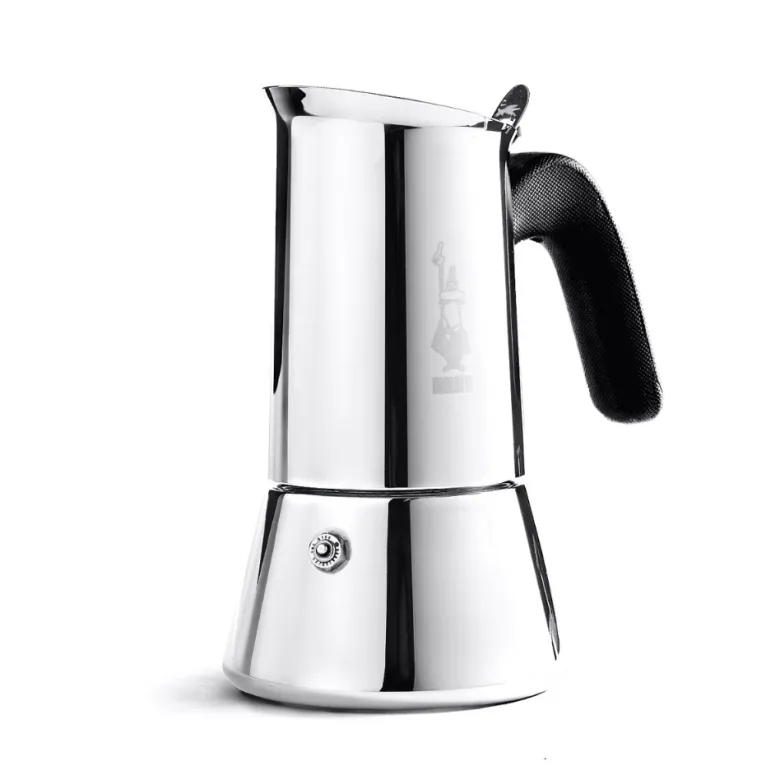Bialetti New Venus kawiarka stalowa na indukcję 6 tz / 235 ml srebrna