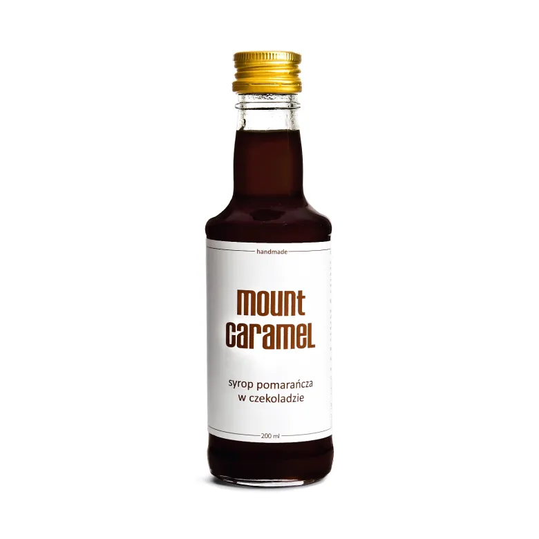 Mount Caramel Syrop pomarańczowo-czekoladowy 200 ml