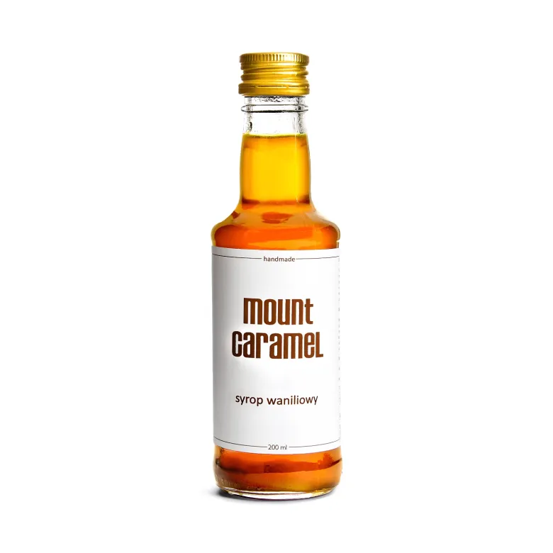 Mount Caramel Syrop waniliowy pojemność 200 ml