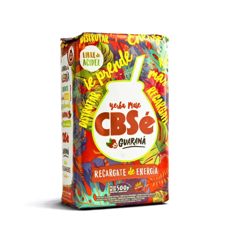 Yerba Mate CBSe Energia z guaraną 500 g - zdjęcie 1