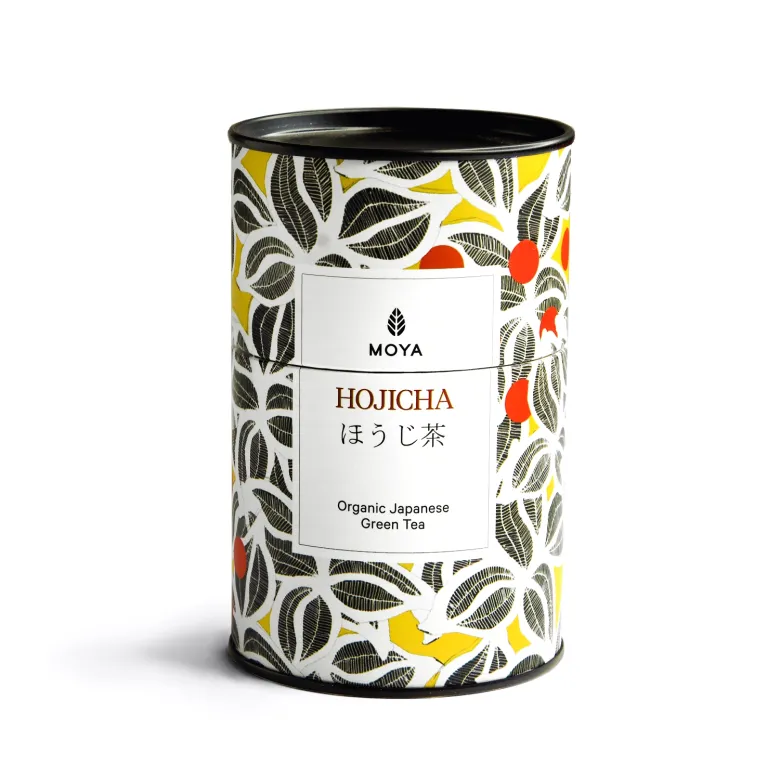 Moya Hojicha organiczna japońska zielona herbata waga 60 g
