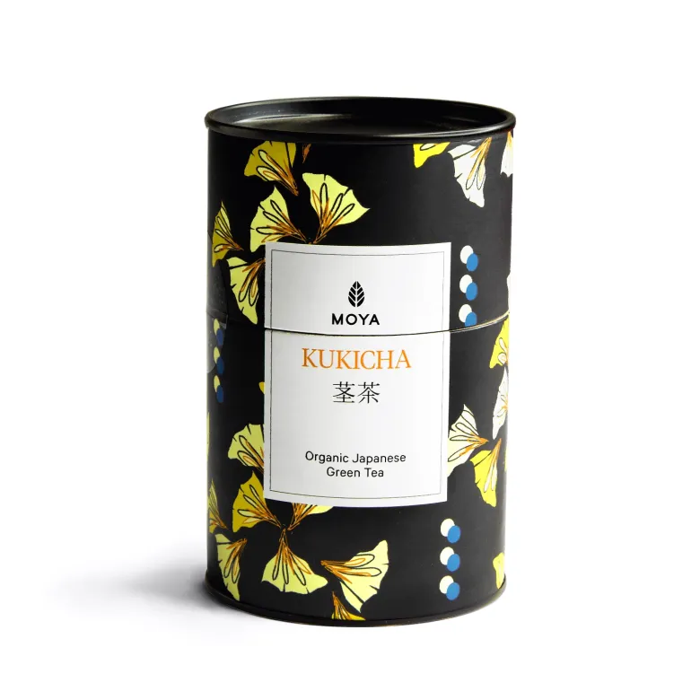 Moya Kukicha organiczna japońska zielona herbata waga 60 g