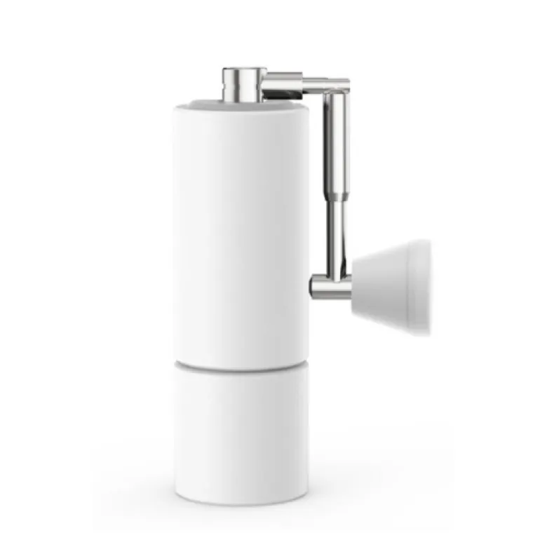 Timemore Chestnut C2 Foldable – biały ręczny młynek do kawy ze składaną korbką