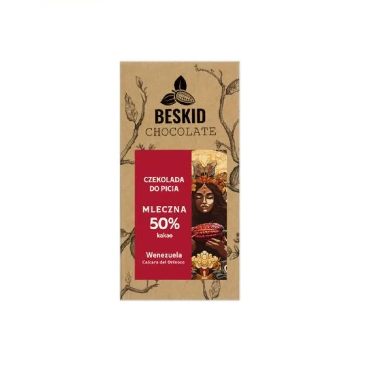 Beskid Chocolate Czekolada do picia mleczna 50% 200 g