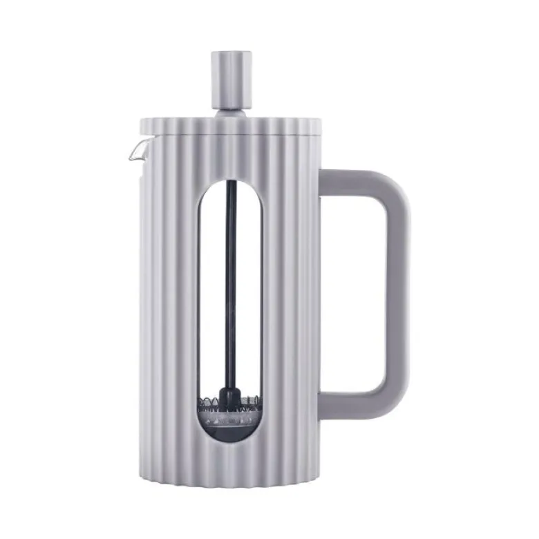 Klausberg French press zaparzacz do kawy i herbaty 350 ml szary - zdjęcie 1