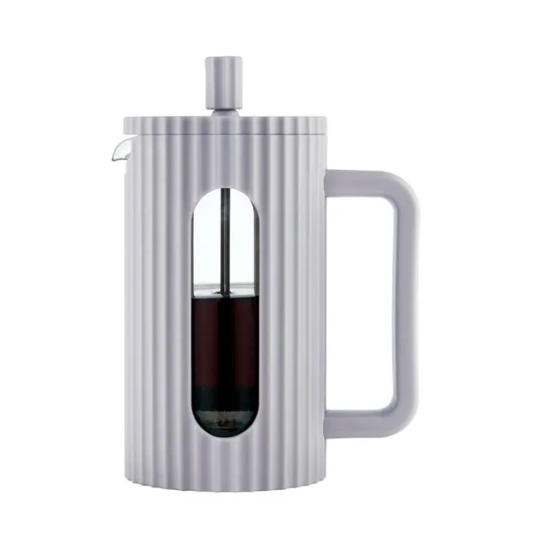 Klausberg French press zaparzacz do kawy i herbaty 600 ml szary - zdjęcie 1
