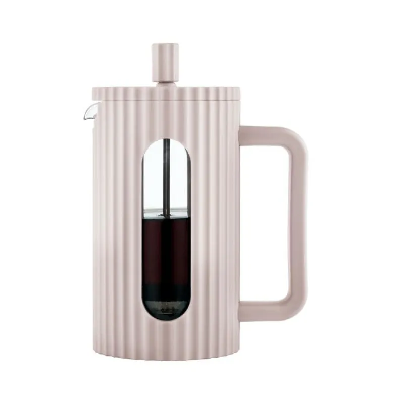 Klausberg French press zaparzacz do kawy i herbaty 600 ml beżowy - zdjęcie 1