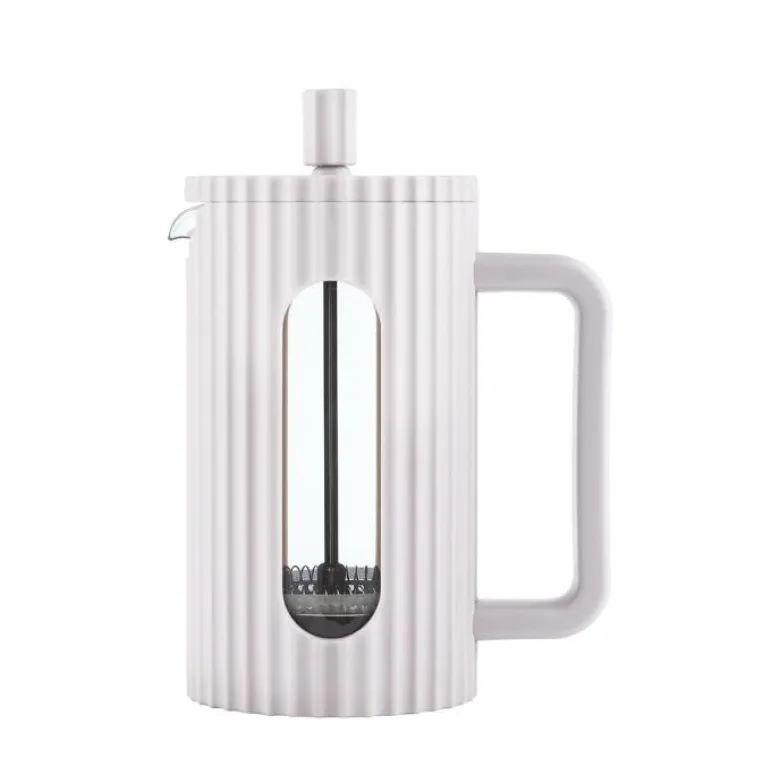 Klausberg French press zaparzacz do kawy i herbaty 600 ml kremowy - zdjęcie 1
