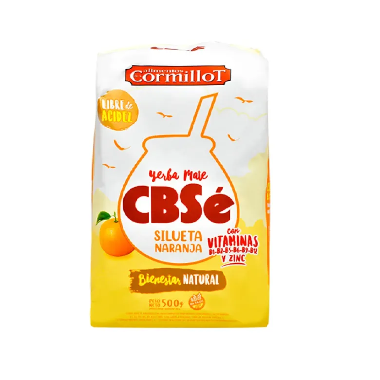 Yerba Mate CBSe Silueta Naranja waga 500 g