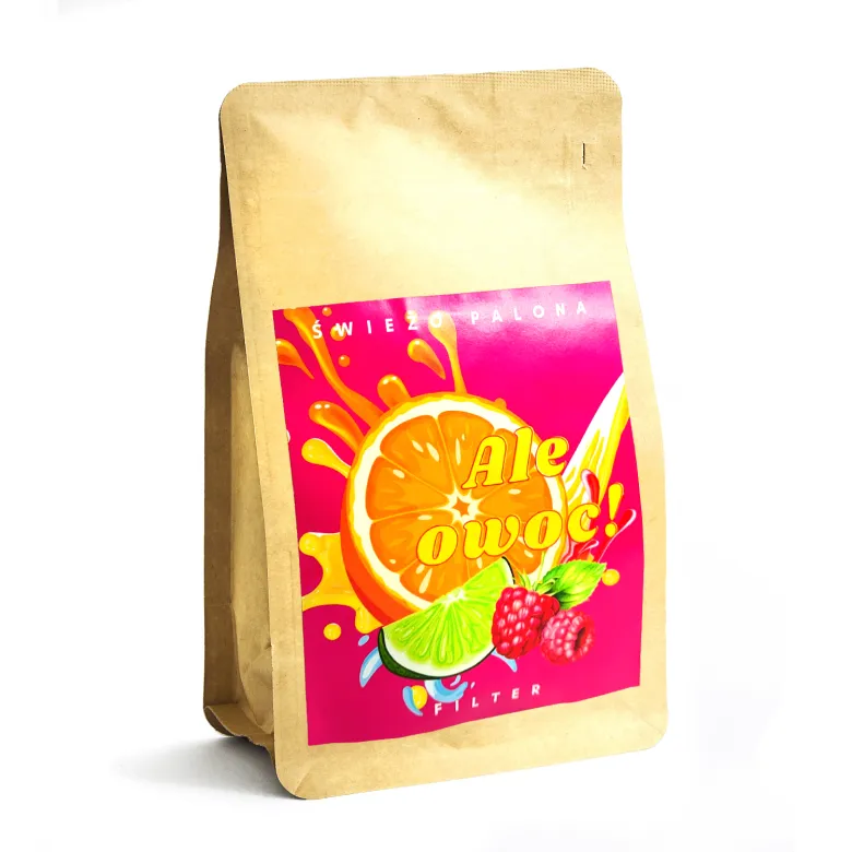 Ale Owoc! Rwanda Gitoki Fully Washed kawa ziarnista mielona 250 g do French Pressa / Aeropressa
