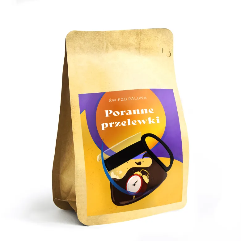 Poranne Przelewki Indonesia Gayo Wet Hulled kawa ziarnista 500 g