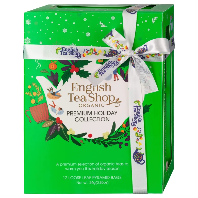 English Tea Shop świąteczny zestaw 12 herbat Green Prism - zdjęcie 1