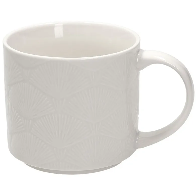 Tognana Fontebasso Relief Radius kubek porcelanowy 450 ml