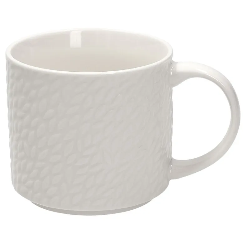 Tognana Fontebasso Relief Storm kubek porcelanowy 450 ml