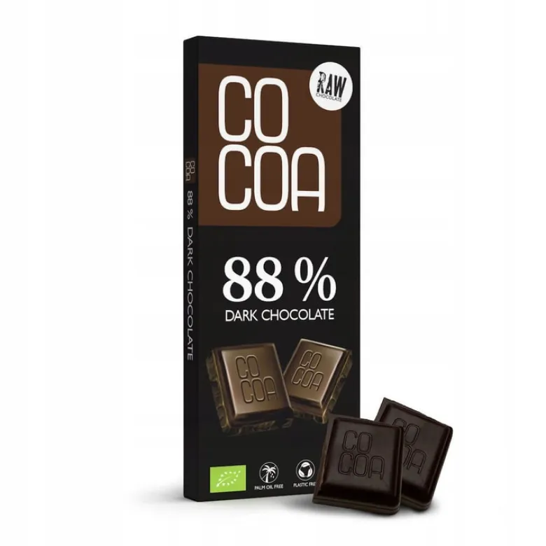 COCOA Czekolada gorzka 88% BIO 40 g