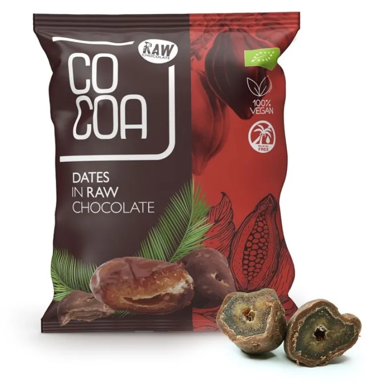COCOA Daktyle w surowej czekoladzie BIO 70 g