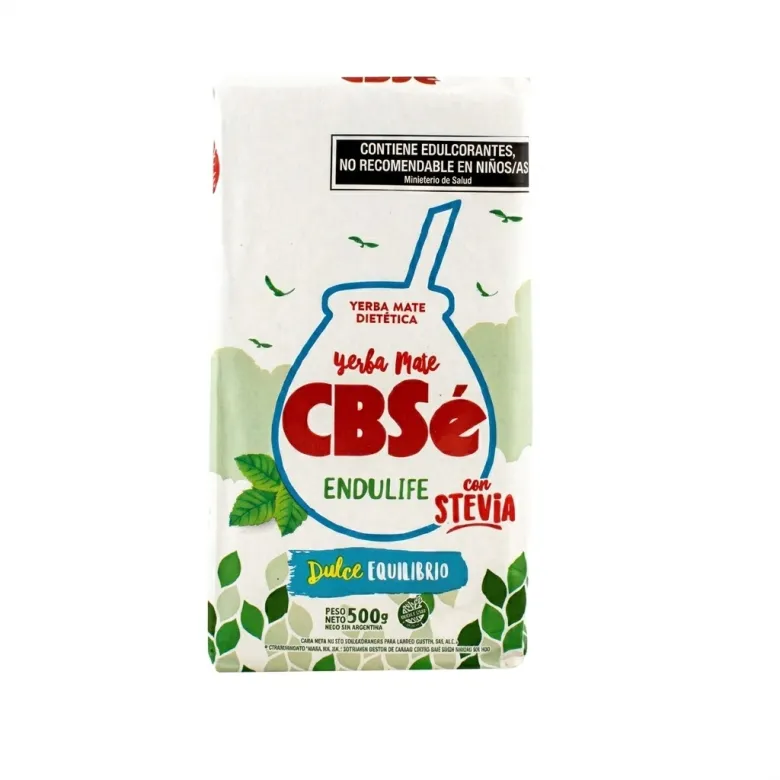 Yerba Mate CBSe Endulife Con Stevia waga 500 g