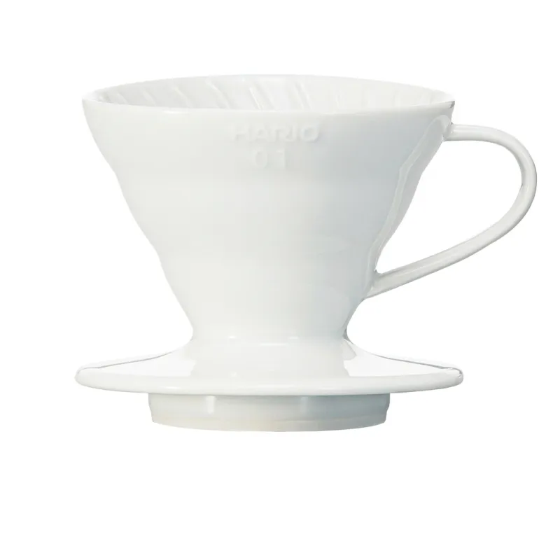 Hario dripper V60 ceramiczn kolor biały rozmiar V01 - zdjęcie 1