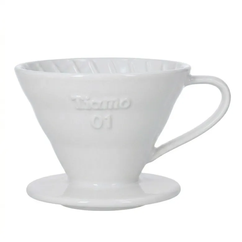 Dripper Ceramiczny Tiamo biały V01