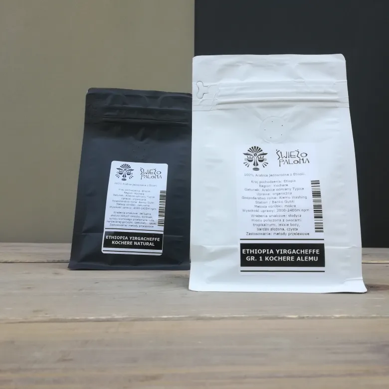 Zestaw dwóch kaw Ethiopia Yirgacheffe